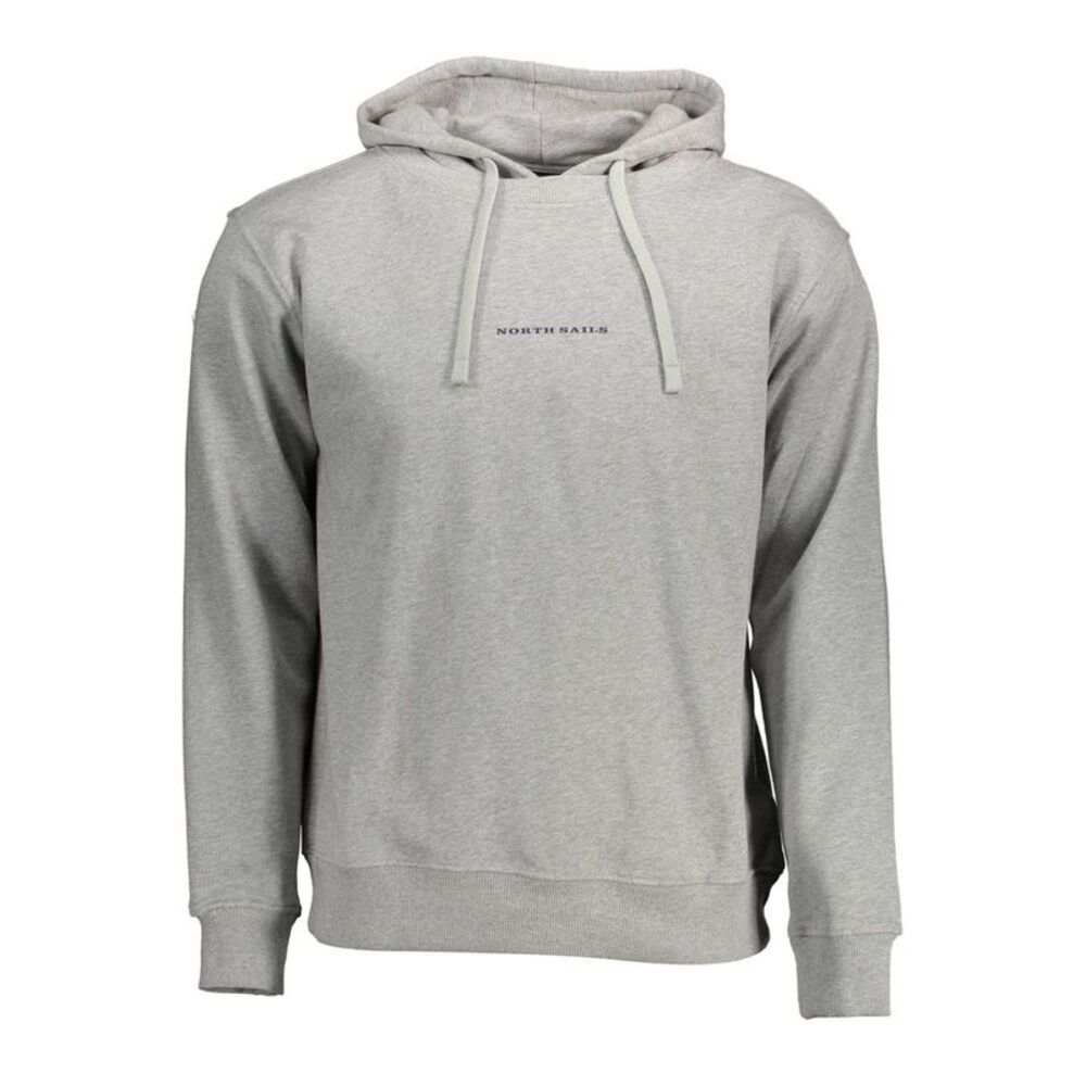 North Sails Grigio Cotton Men Men's Sweatshirt